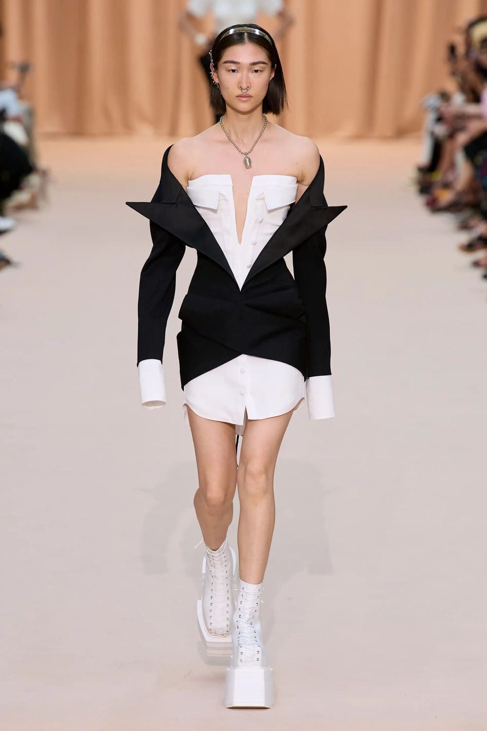 Jean Paul Gaultier by Olivier Rousteing Fall Winter 2022-2023 Runway Magazine