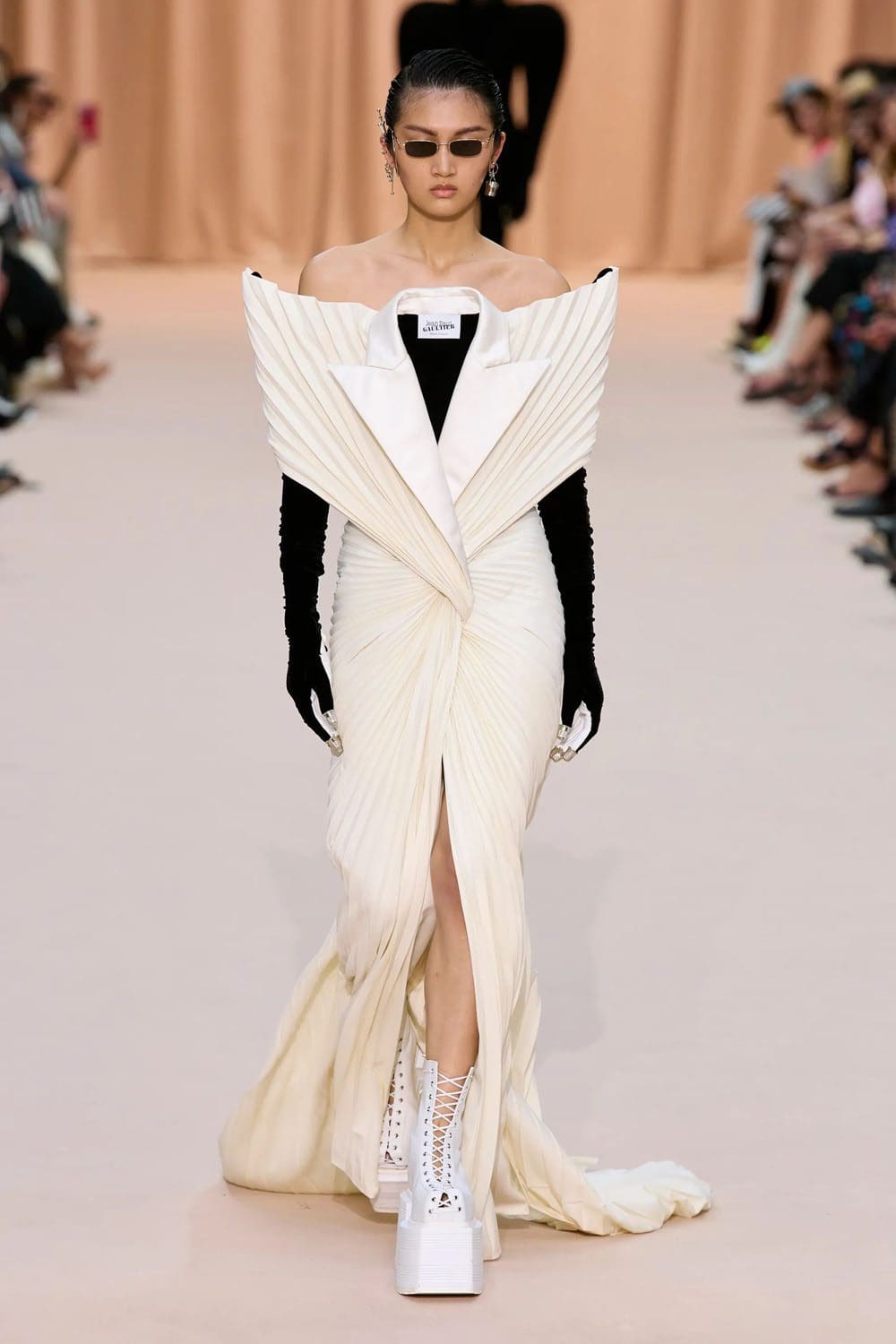 Jean Paul Gaultier by Olivier Rousteing Fall Winter 2022-2023 Runway Magazine