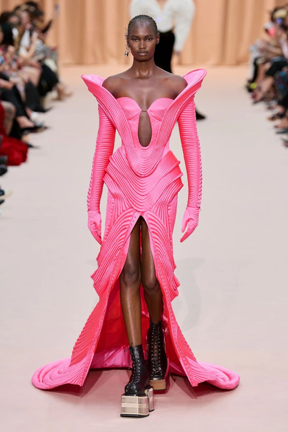 Jean Paul Gaultier by Olivier Rousteing Fall Winter 2022-2023 Runway Magazine