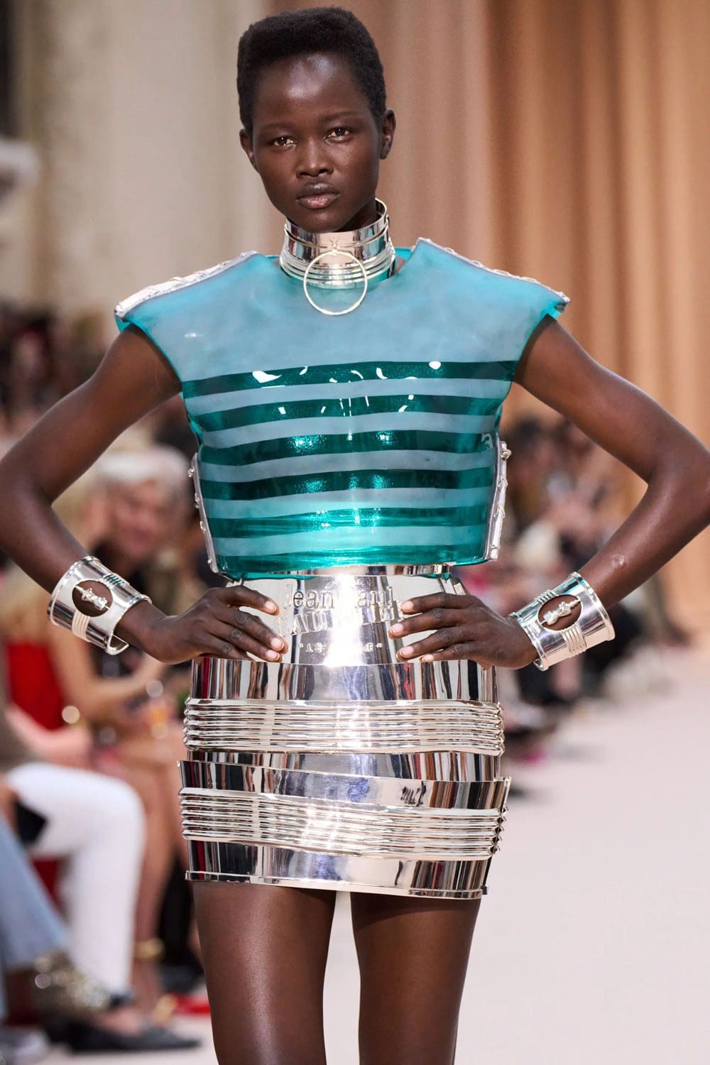 Jean Paul Gaultier by Olivier Rousteing Fall Winter 2022-2023 Runway Magazine