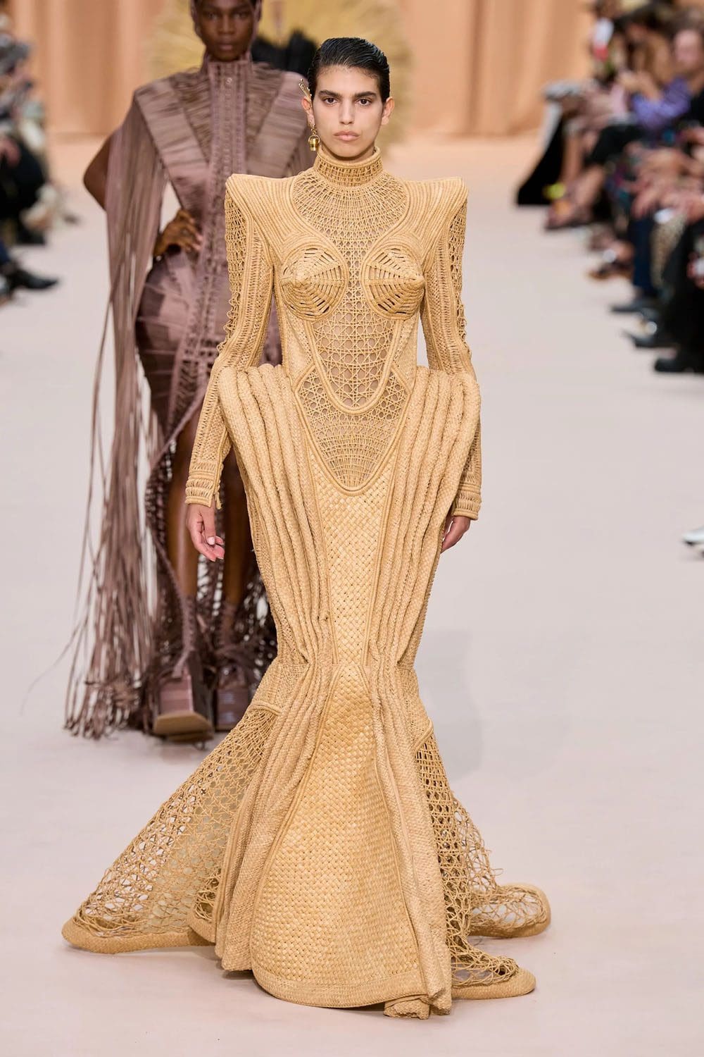 Jean Paul Gaultier by Olivier Rousteing Fall Winter 2022-2023 Runway Magazine