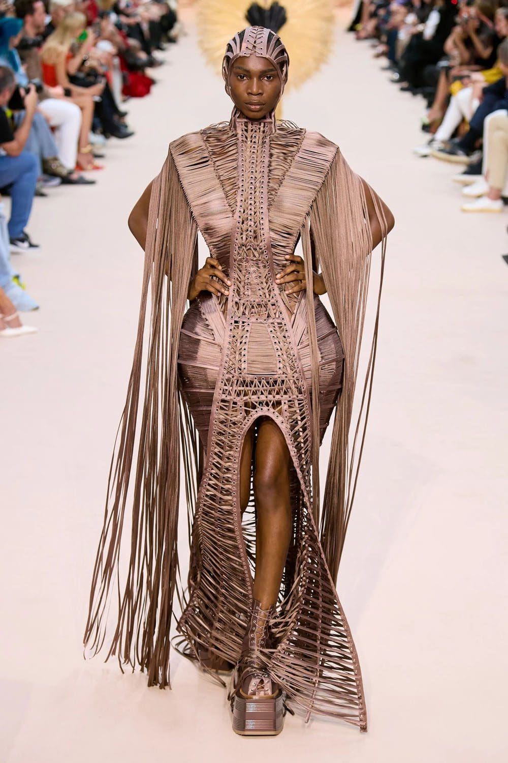 Jean Paul Gaultier by Olivier Rousteing Fall Winter 2022-2023 Runway Magazine