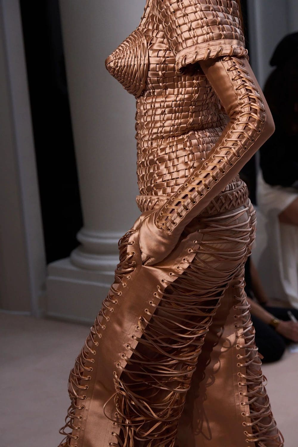 Jean Paul Gaultier by Olivier Rousteing Fall Winter 2022-2023 Runway Magazine