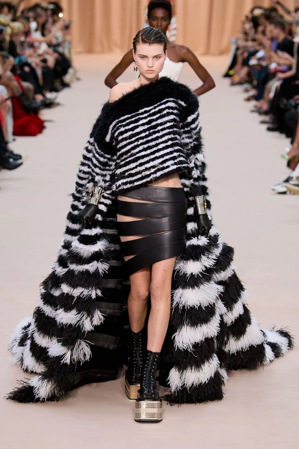 Jean Paul Gaultier by Olivier Rousteing Fall Winter 2022-2023 Runway Magazine
