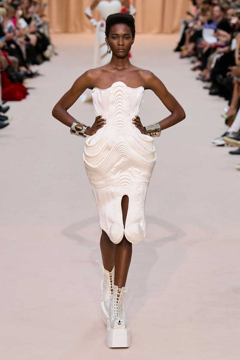 Jean Paul Gaultier by Olivier Rousteing Fall Winter 2022-2023 Runway Magazine