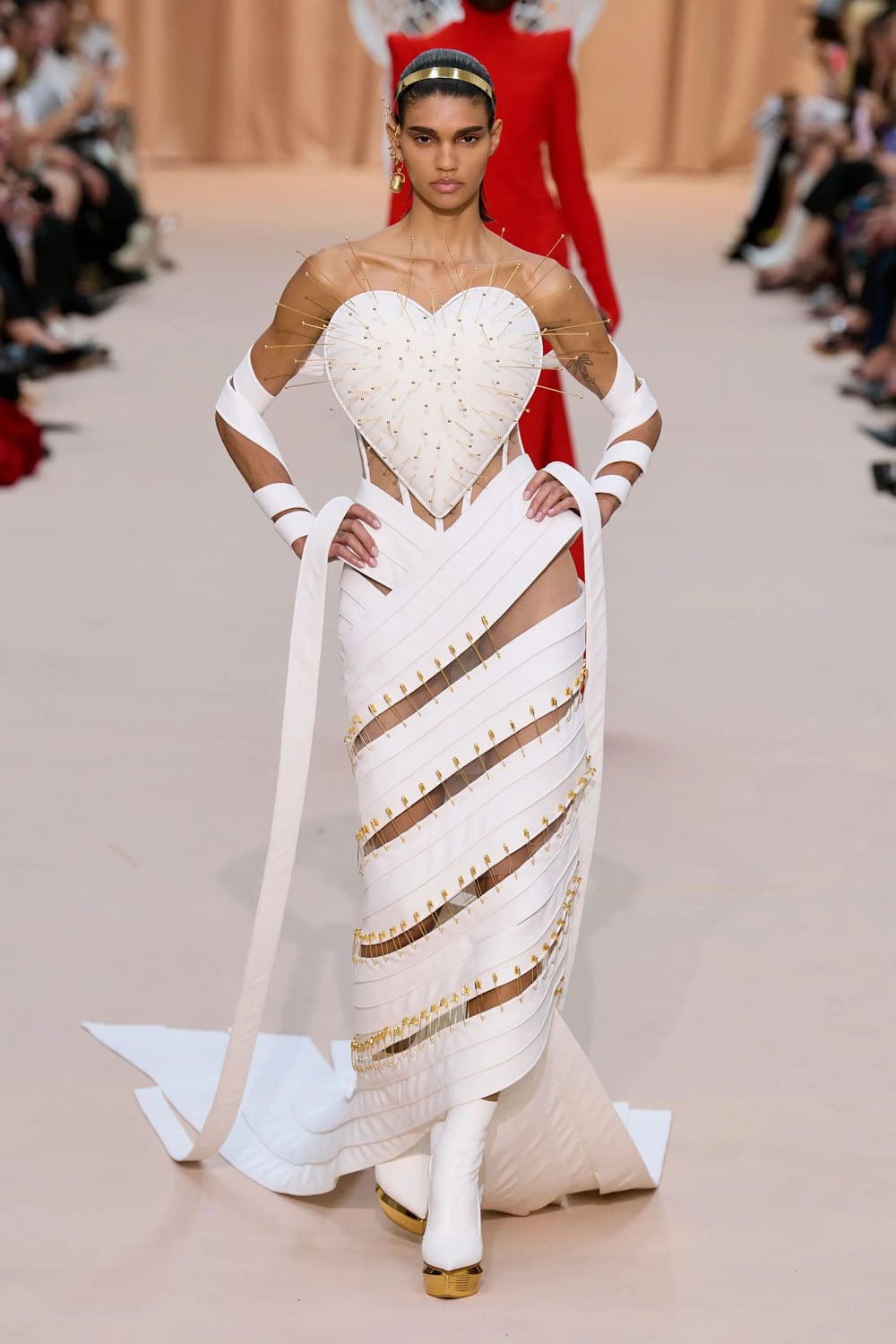 Jean Paul Gaultier by Olivier Rousteing Fall Winter 2022-2023 Runway Magazine