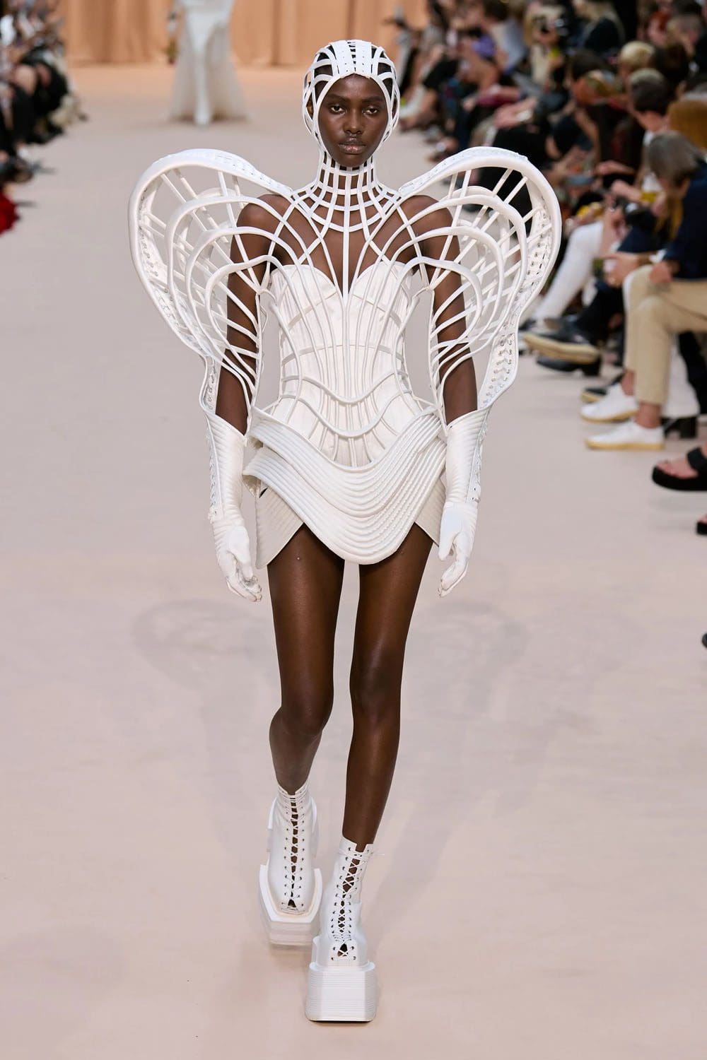 Jean Paul Gaultier by Olivier Rousteing Fall Winter 2022-2023 Runway Magazine