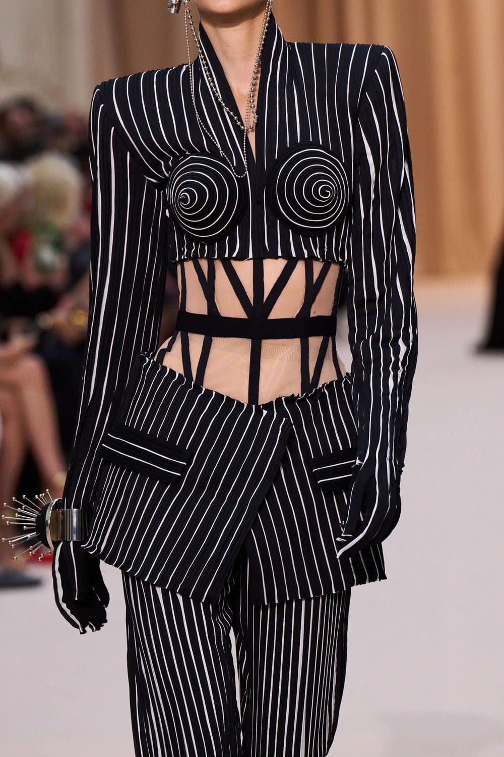 Jean Paul Gaultier by Olivier Rousteing Fall Winter 2022-2023 Runway Magazine