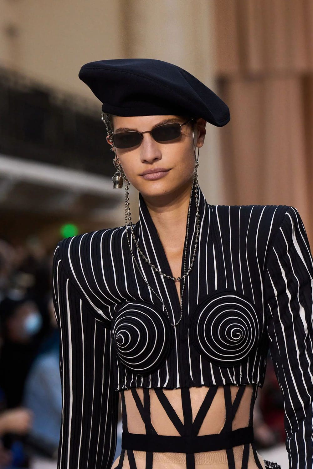 Jean Paul Gaultier by Olivier Rousteing Fall Winter 2022-2023 Runway Magazine