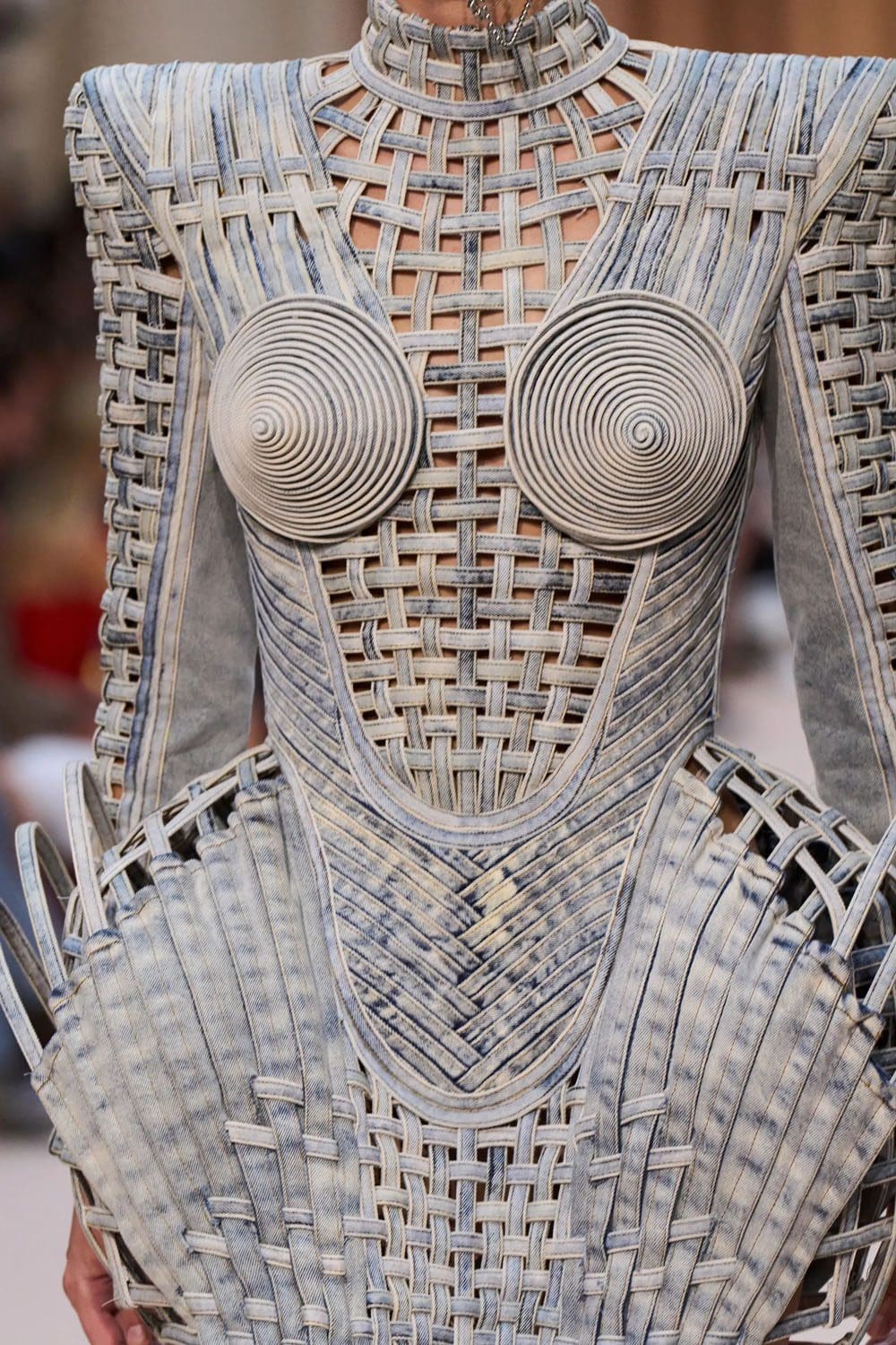 Jean Paul Gaultier by Olivier Rousteing Fall Winter 2022-2023 Runway Magazine
