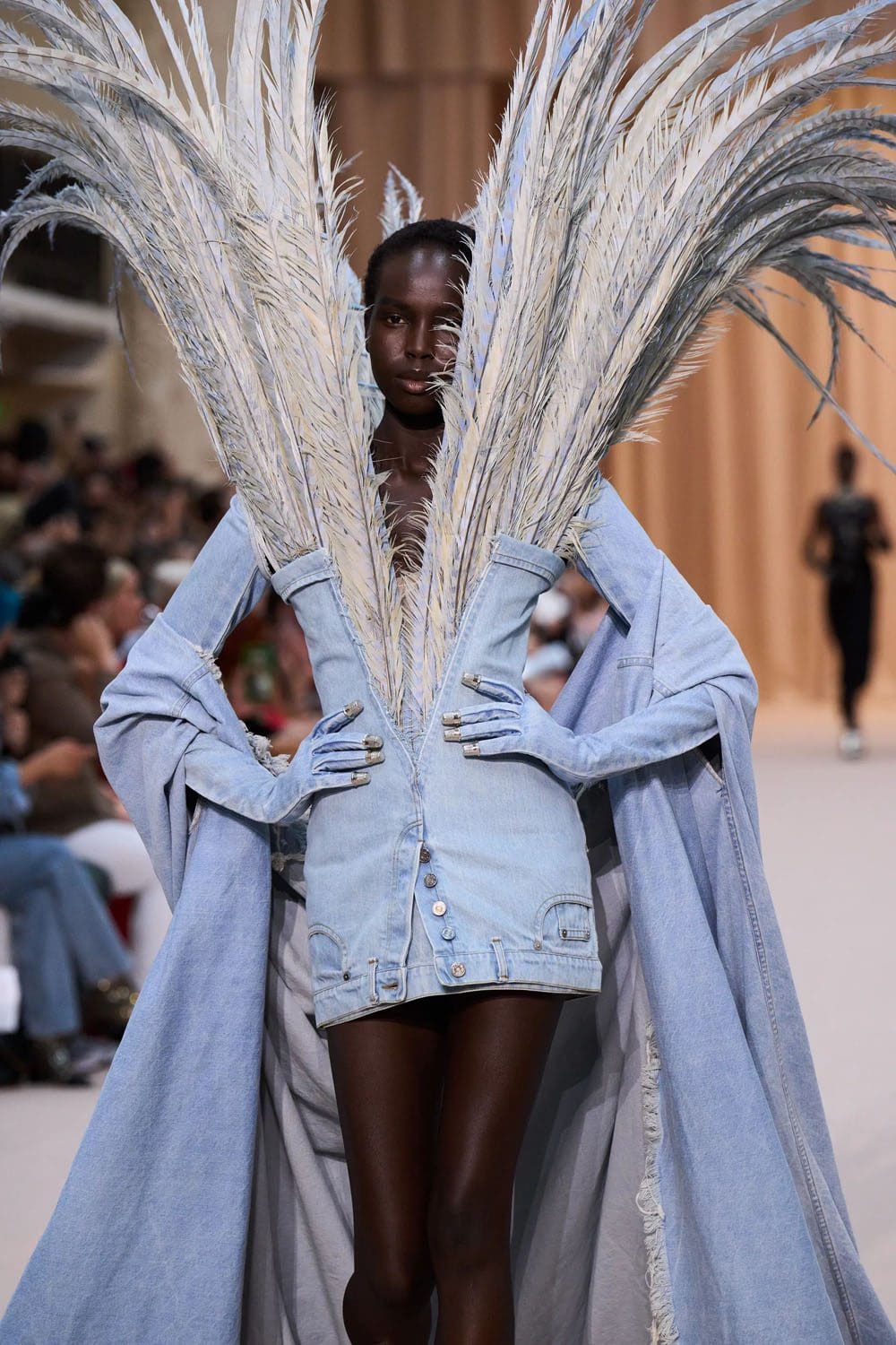 Jean Paul Gaultier by Olivier Rousteing Fall Winter 2022-2023 Runway Magazine