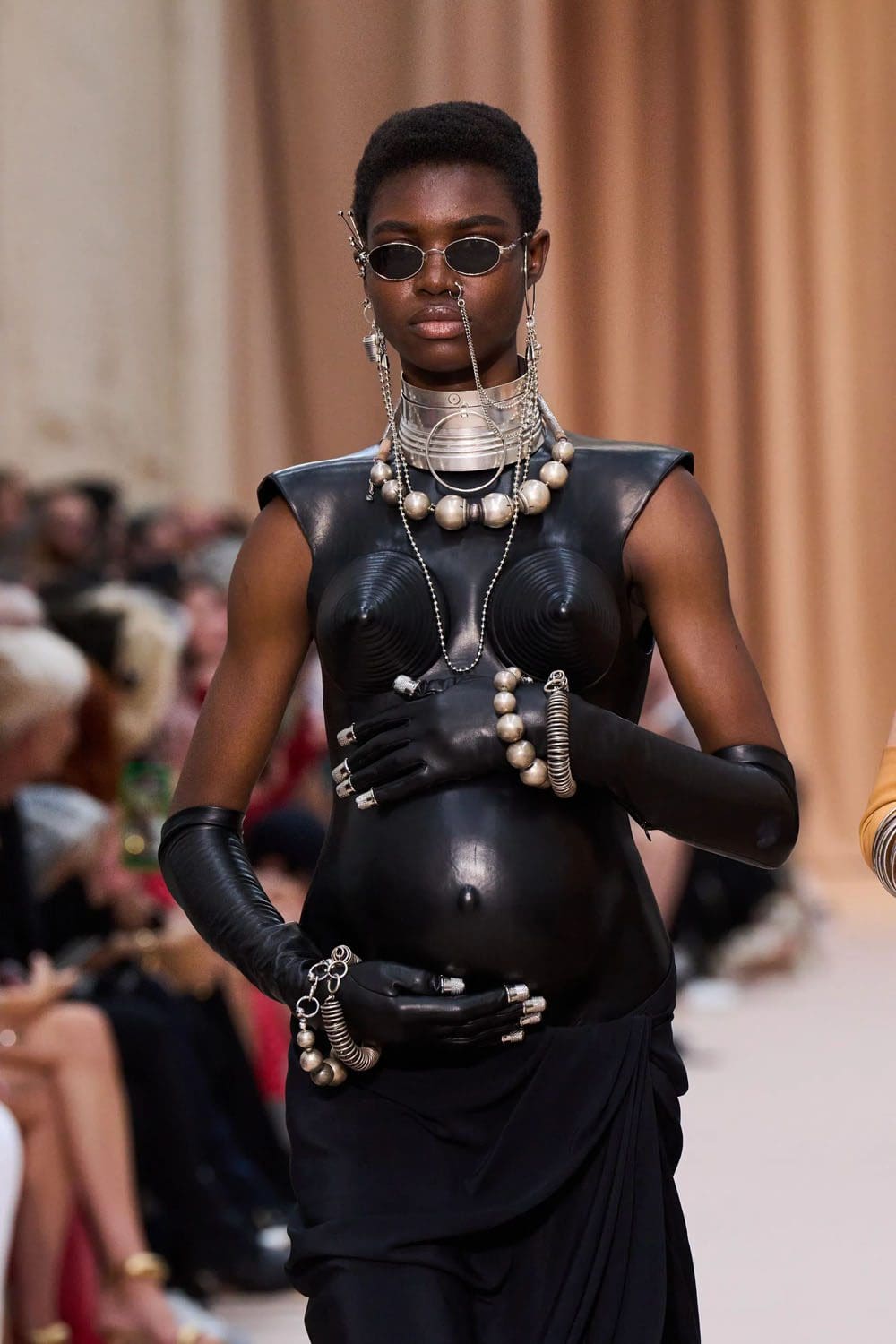 Jean Paul Gaultier by Olivier Rousteing Fall Winter 2022-2023 Runway Magazine