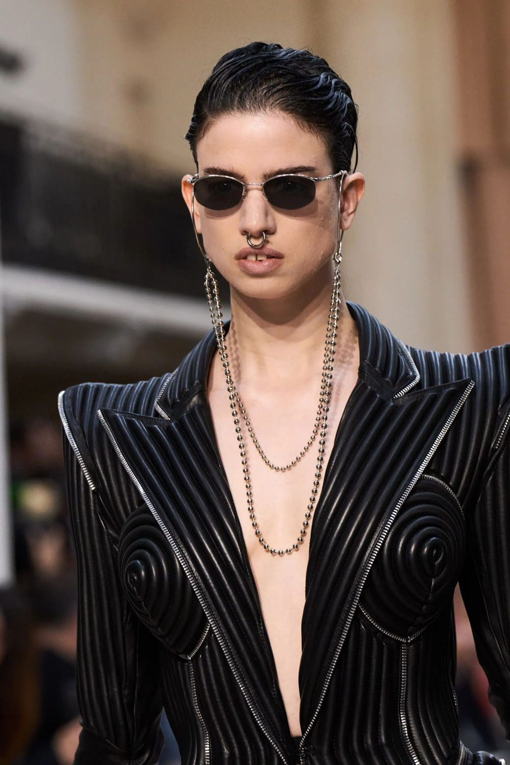 Jean Paul Gaultier by Olivier Rousteing Fall Winter 2022-2023 Runway Magazine