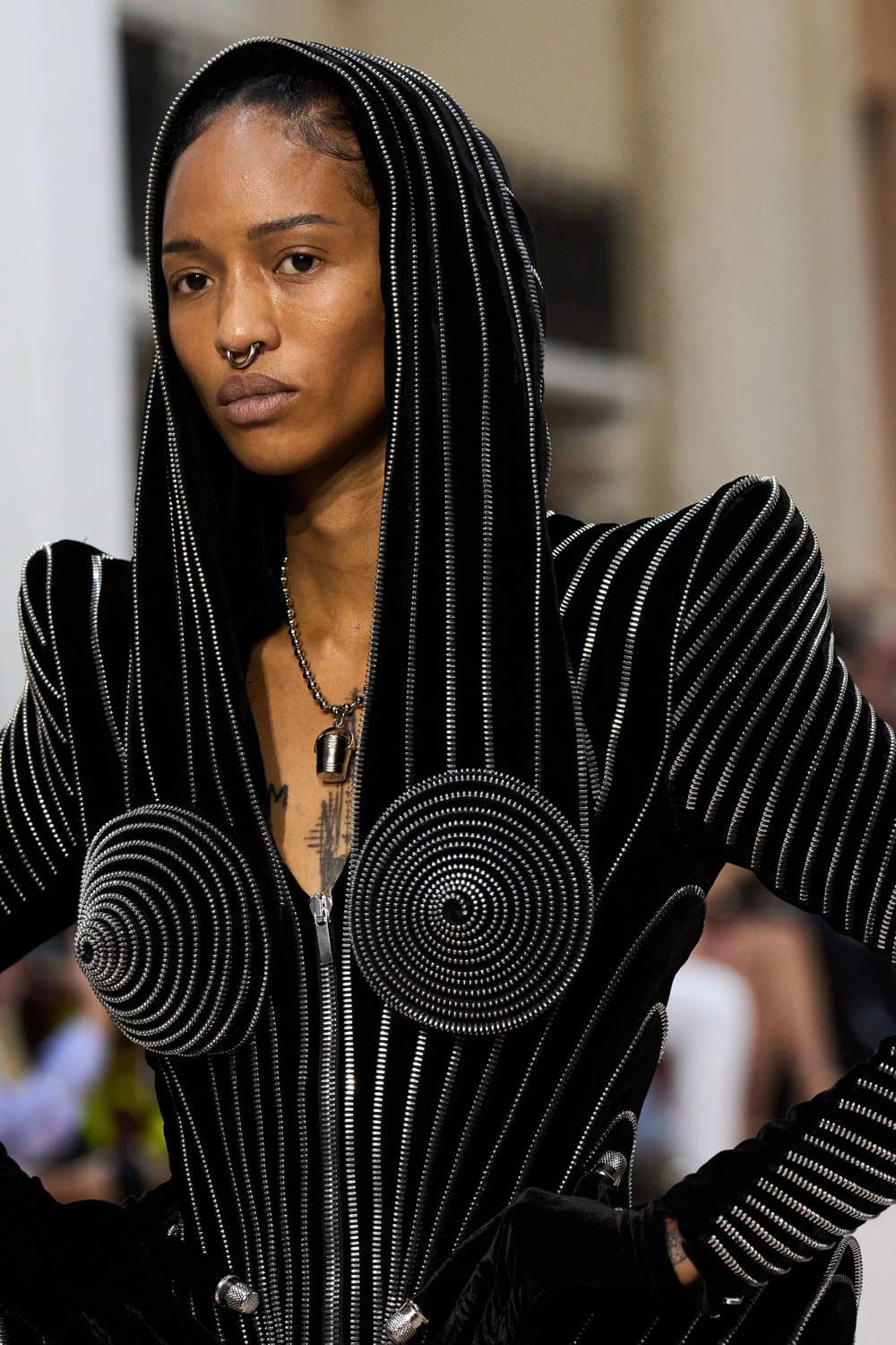 Jean Paul Gaultier by Olivier Rousteing Fall Winter 2022-2023 Runway Magazine