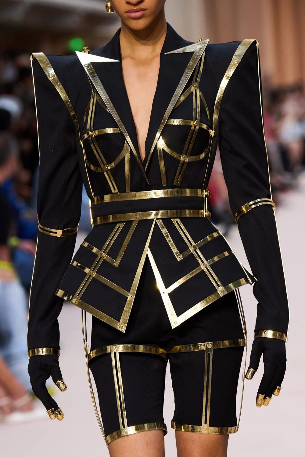 Jean Paul Gaultier by Olivier Rousteing Fall Winter 2022-2023 Runway Magazine