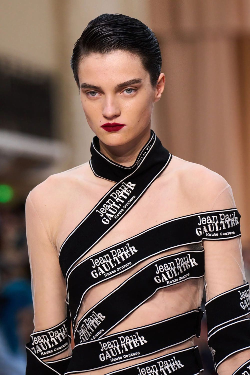 Jean Paul Gaultier by Olivier Rousteing Fall Winter 2022-2023 Runway Magazine