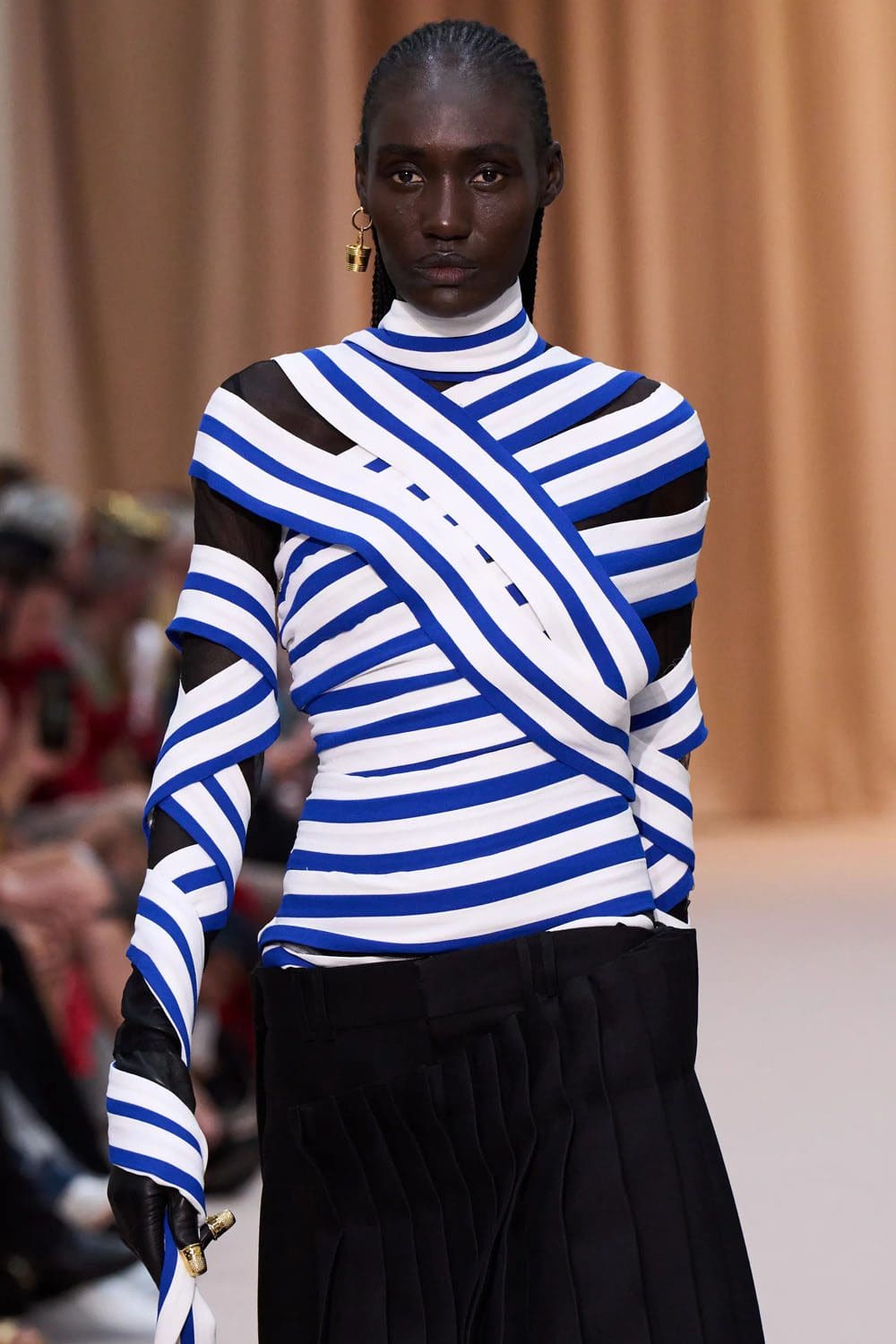 Jean Paul Gaultier by Olivier Rousteing Fall Winter 2022-2023 Runway Magazine