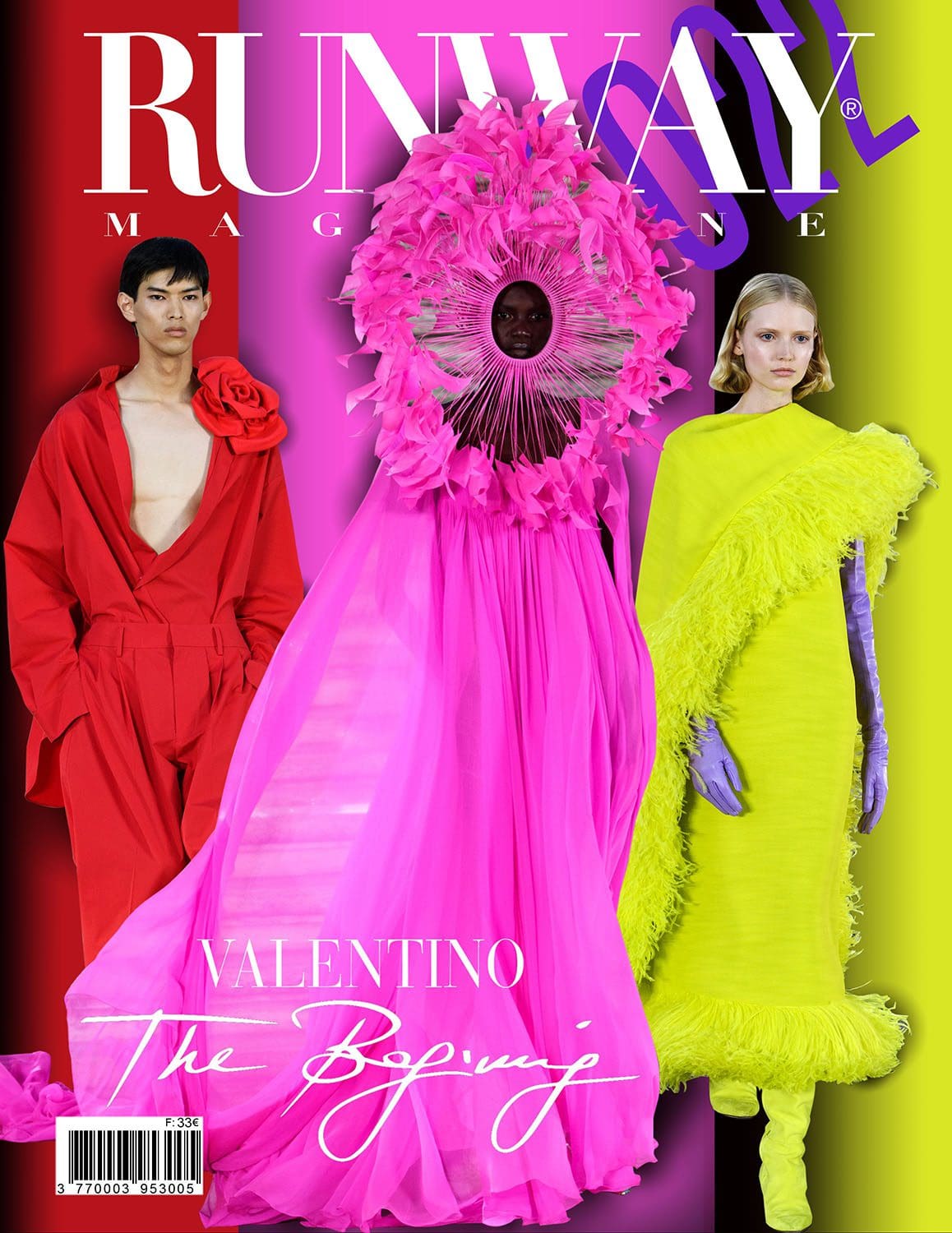 Runway Couverture du magazine Valentino The Beginning Haute Couture Rome 2022