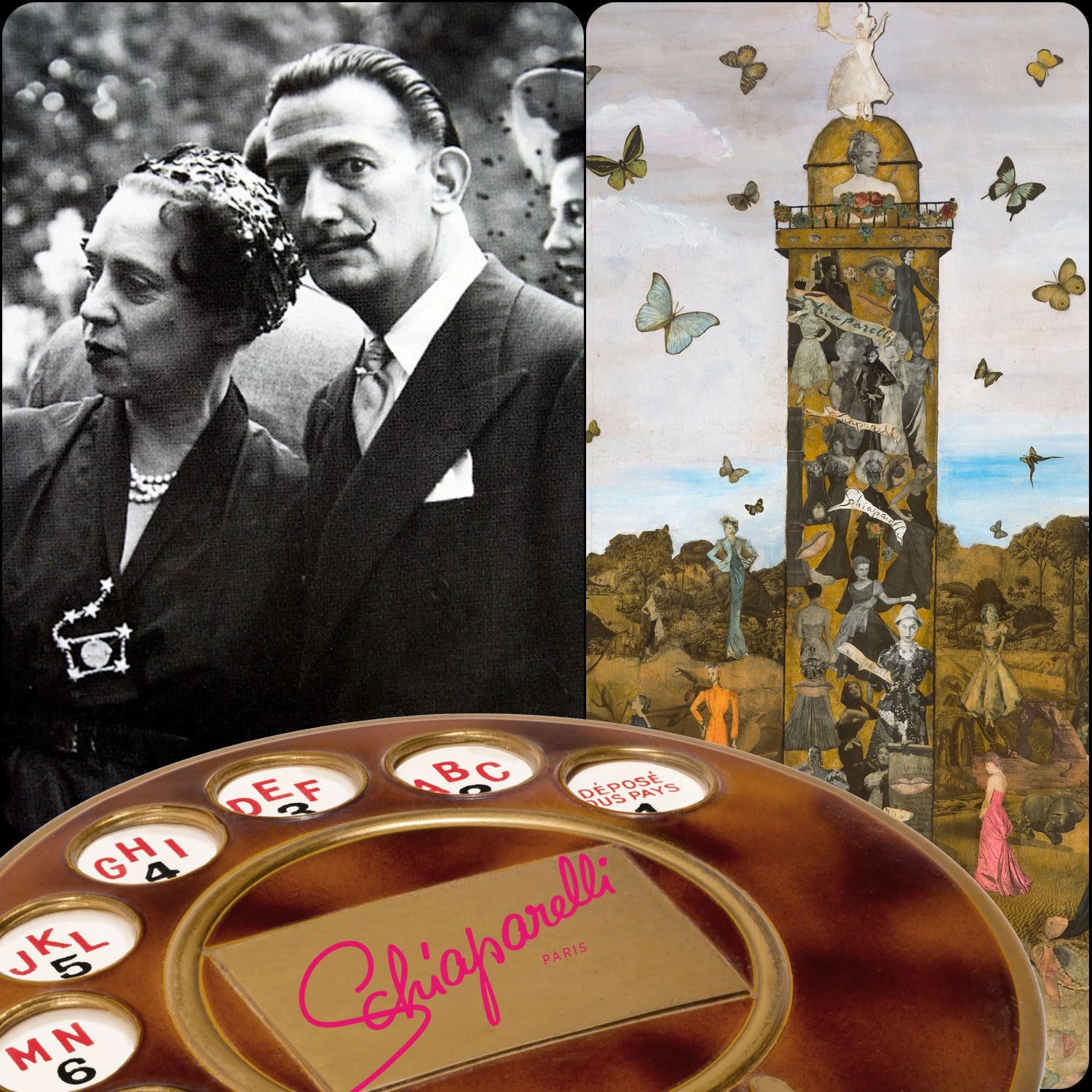 Elsa Schiaparelli et Salvador Dalí - exposition à Paris - Choquant - par Runway Magazine