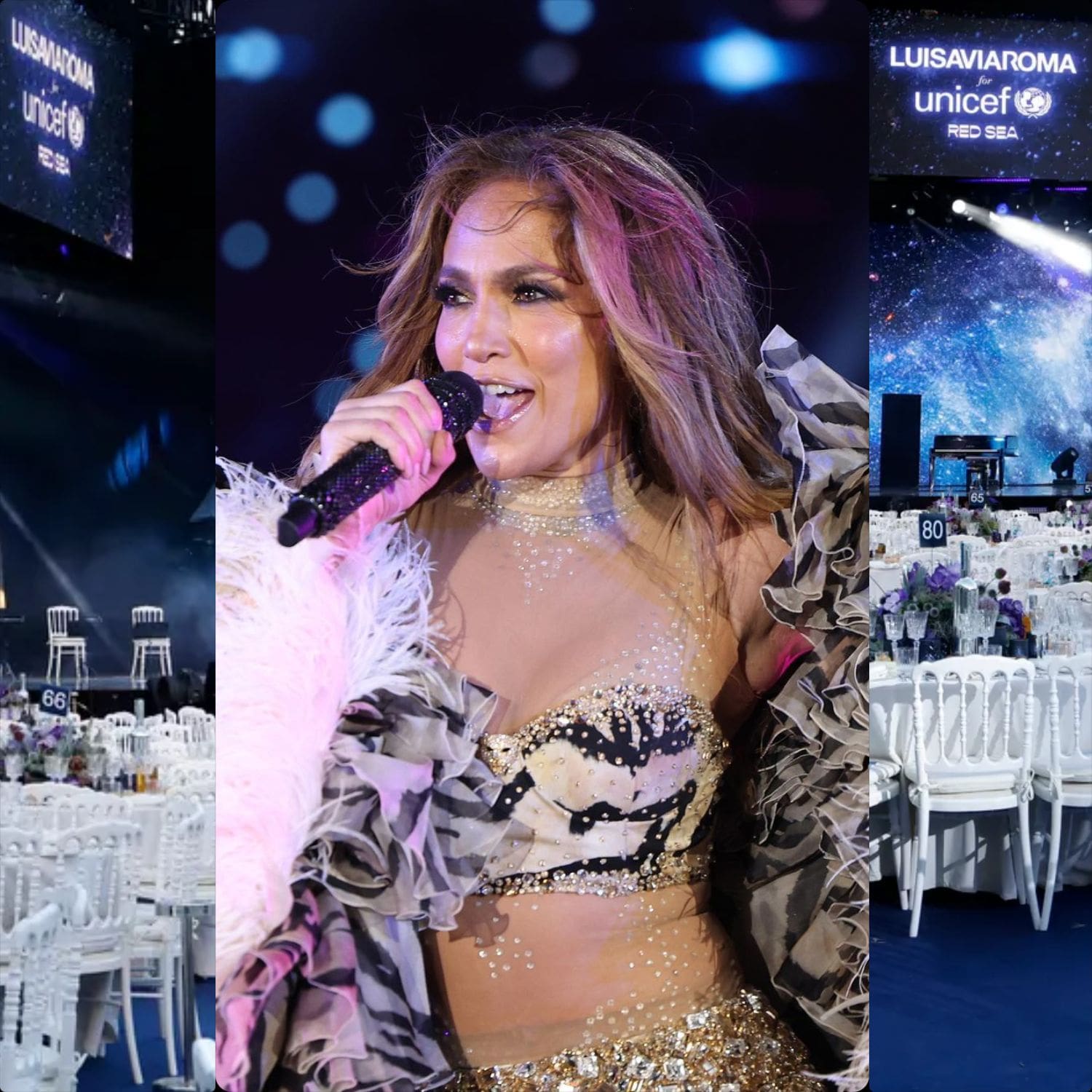 Jennifer Lopez tritt für Unicef Capri 2022 in der Luisa Via Roma auf Runway Magazin