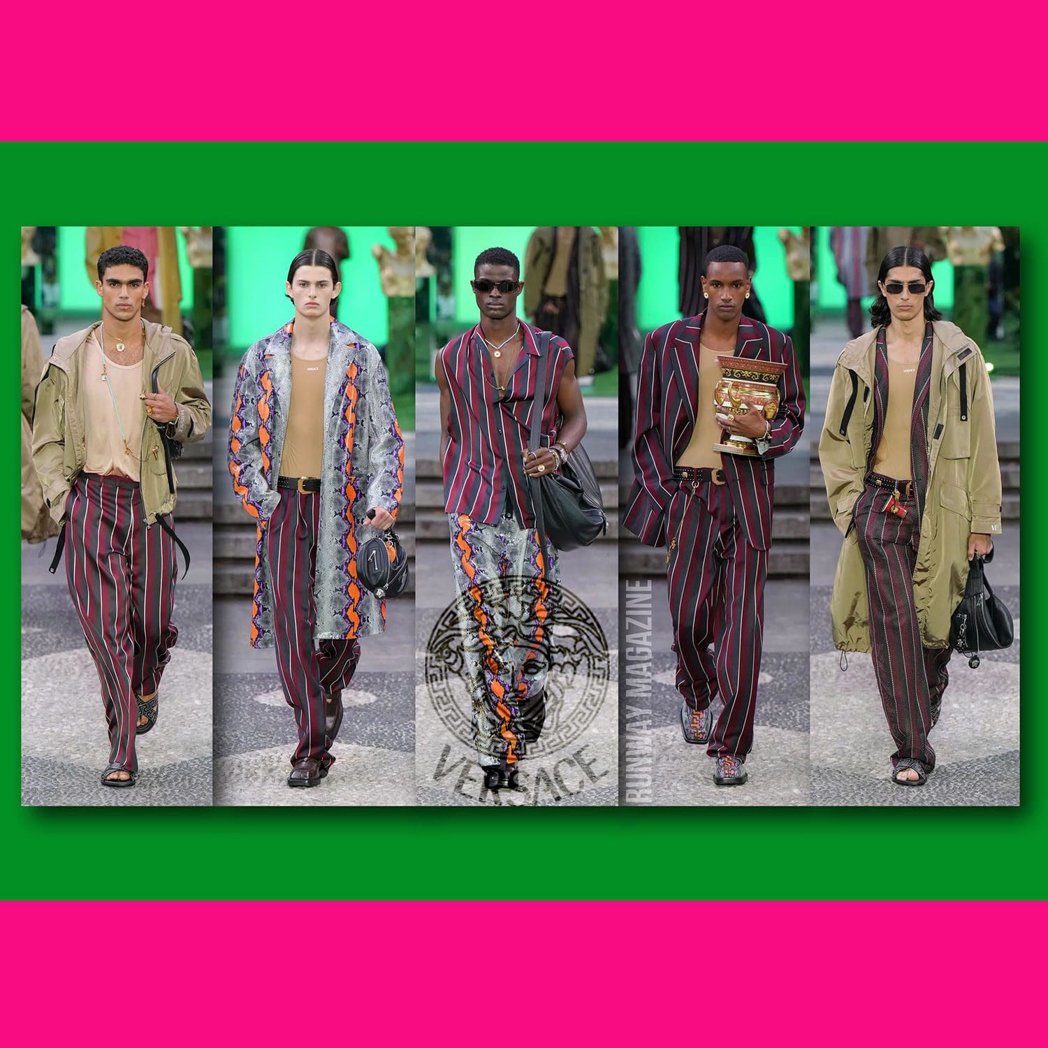 Versace 男装春夏 2023 Runway 杂志