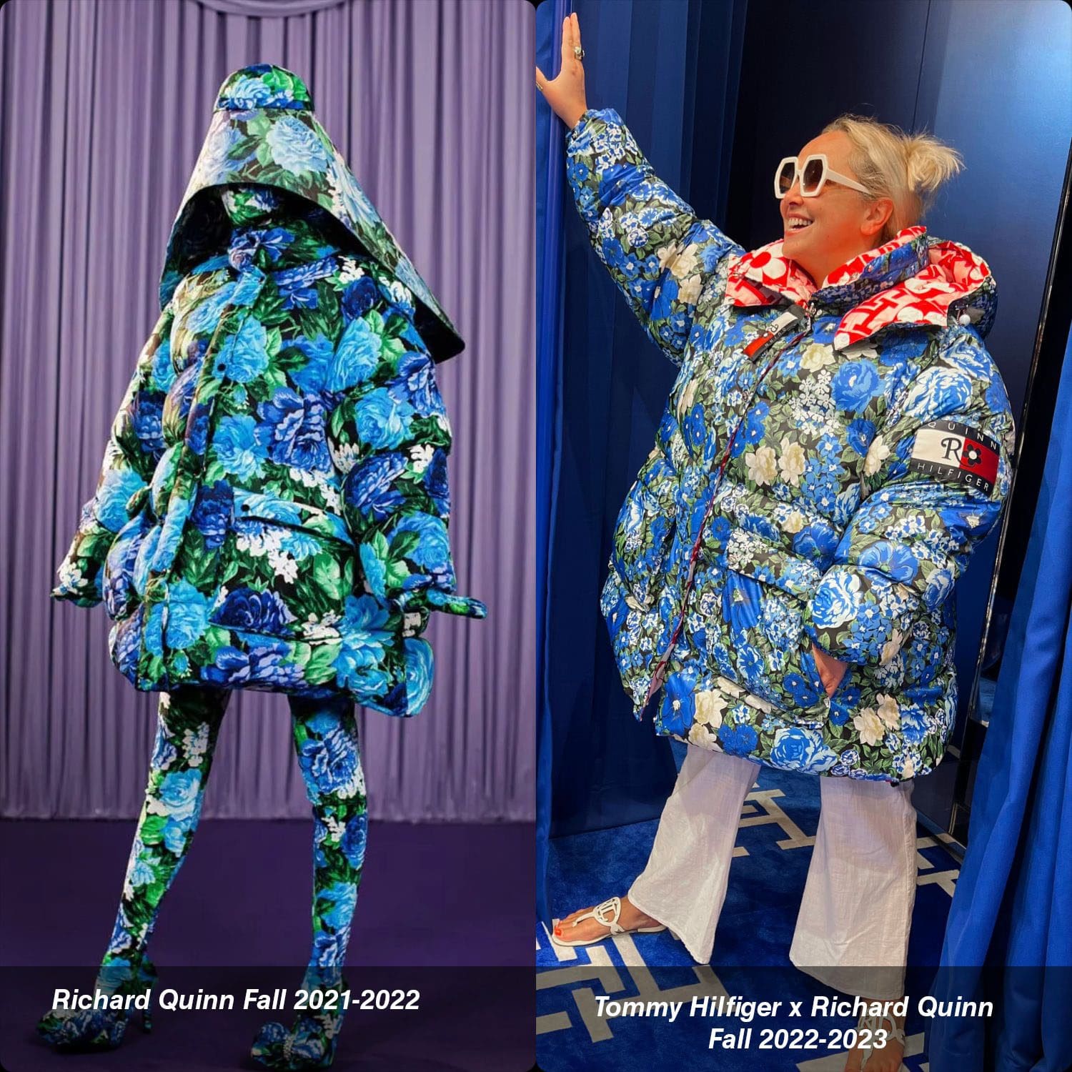 Eleonora de Grey レビュー リバーシブル コート Tommy Hilfiger x Richard Quinn