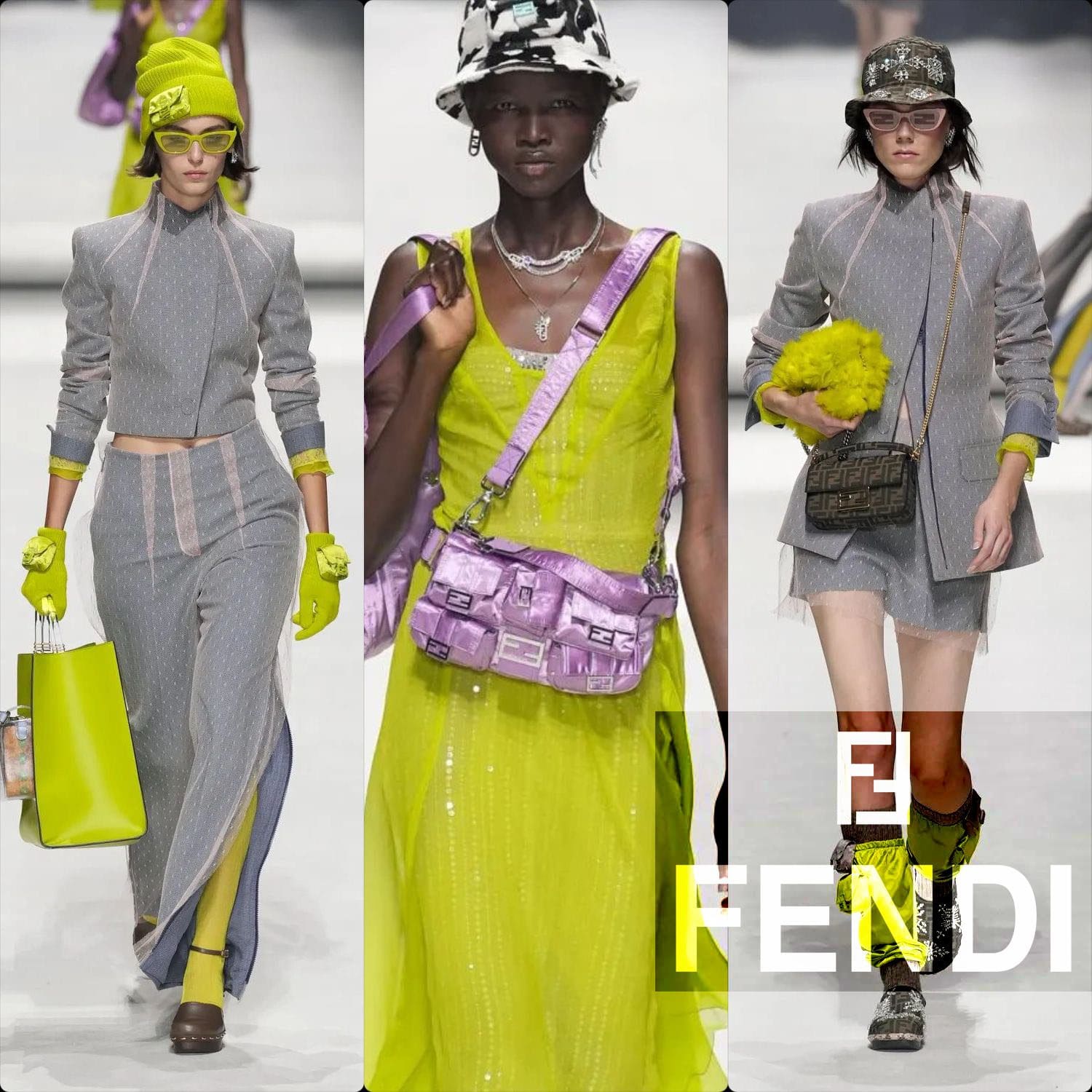 Fendi Resort 2023 - 25 anni Fendi Baguette New York Runway Magazine
