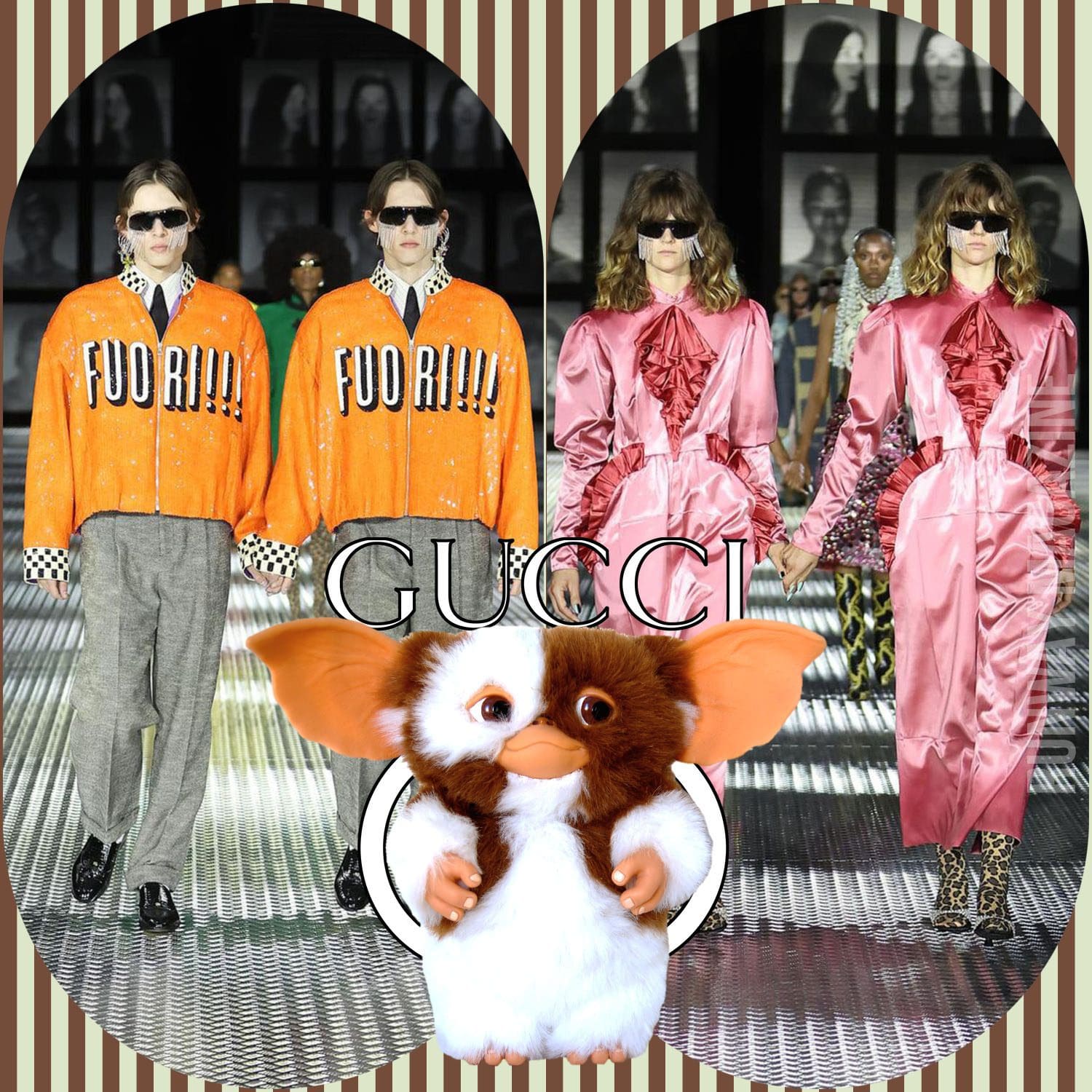 Gucci Primavera Verão 2023 Twinsburg Runway revista