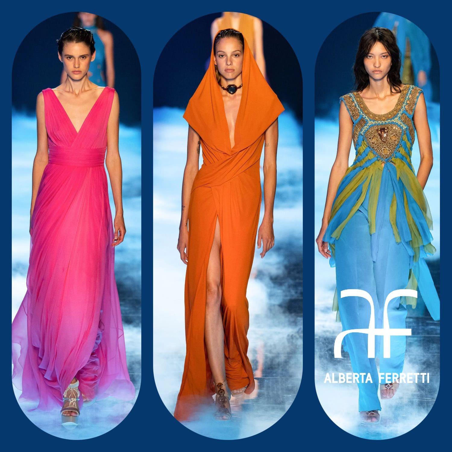 Alberta Ferretti Primavera Verano 2023 Milán Runway Revistas