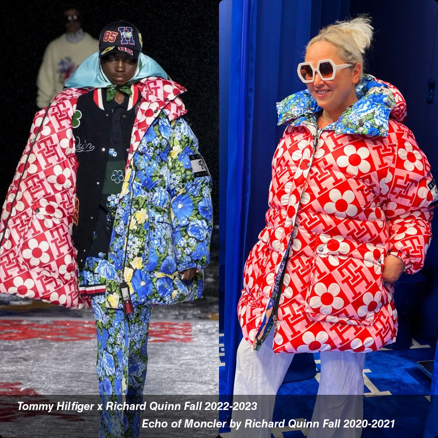 Eleonora de Grey レビュー リバーシブル コート Tommy Hilfiger x Richard Quinn