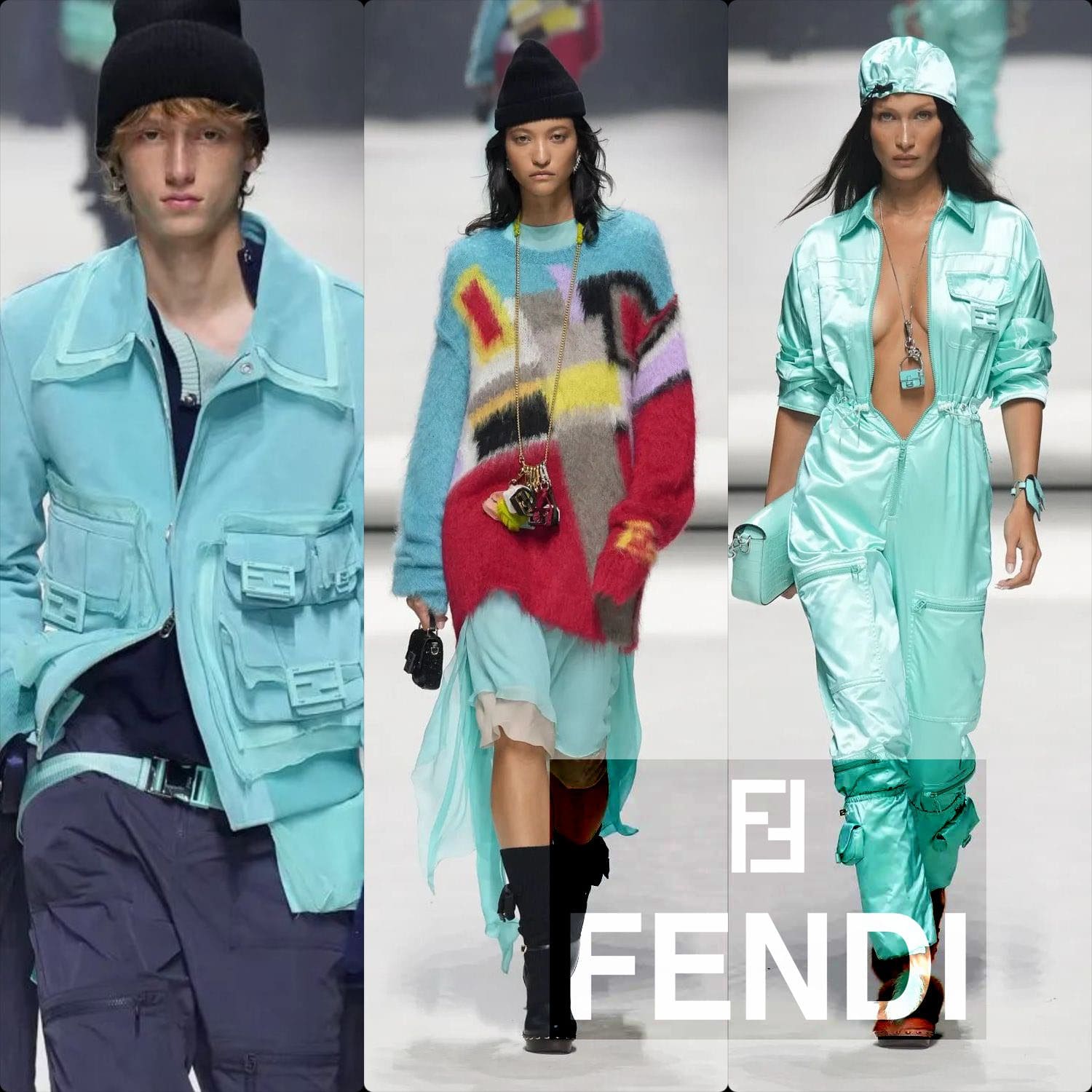 Fendi Resort 2023 - 25 anni Fendi Baguette New York Runway Magazine