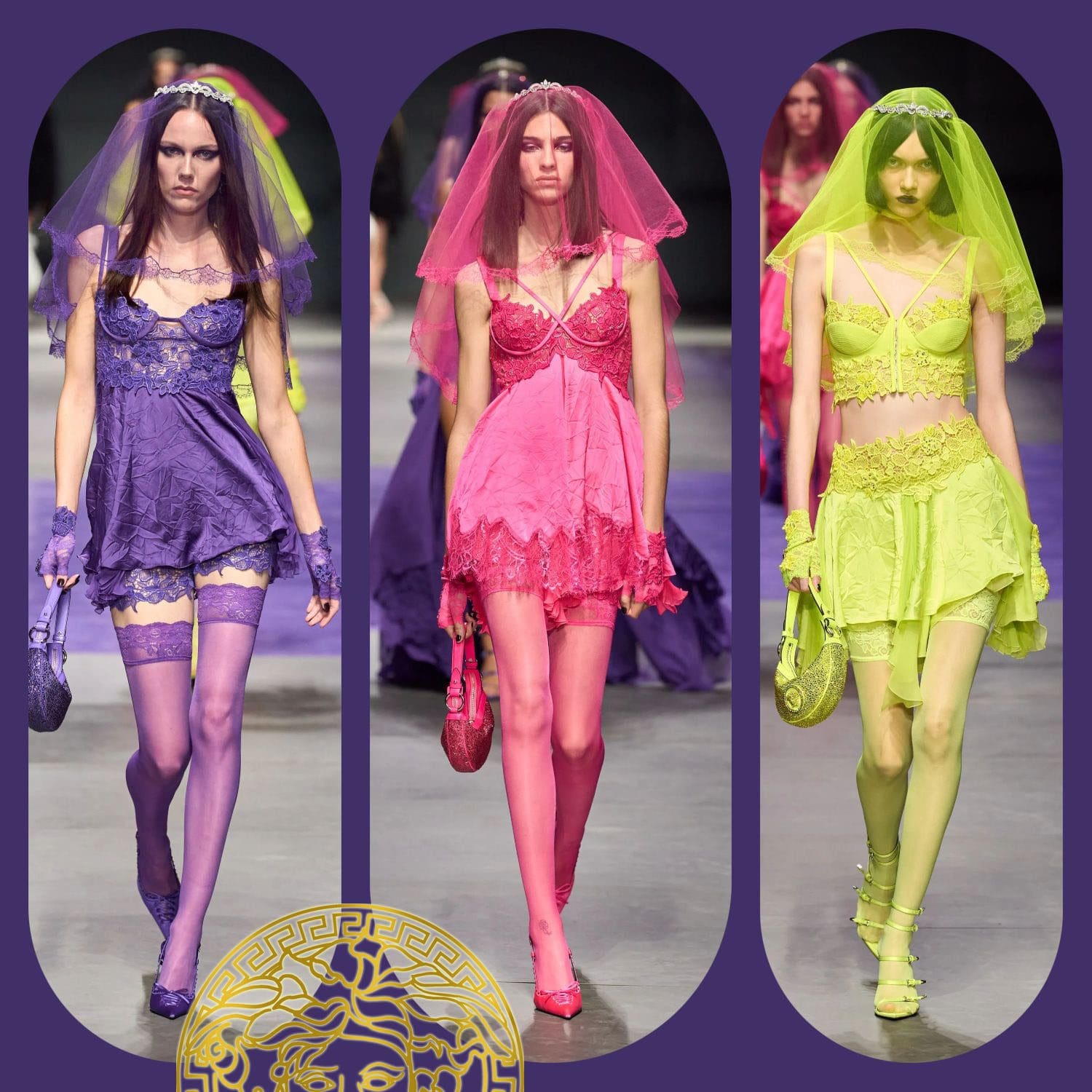 Версаче Весна Лето 2023 Runway Магазины