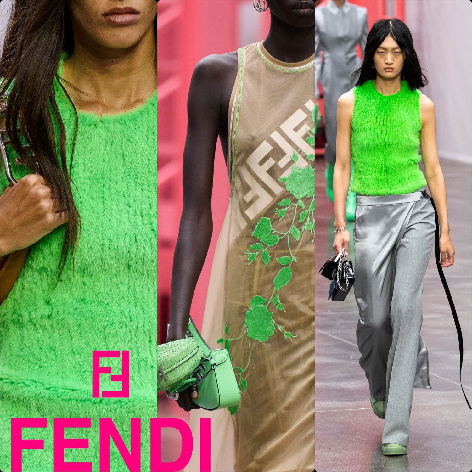 Fendi Primavera Estate 2023 Milano Runway Magazine