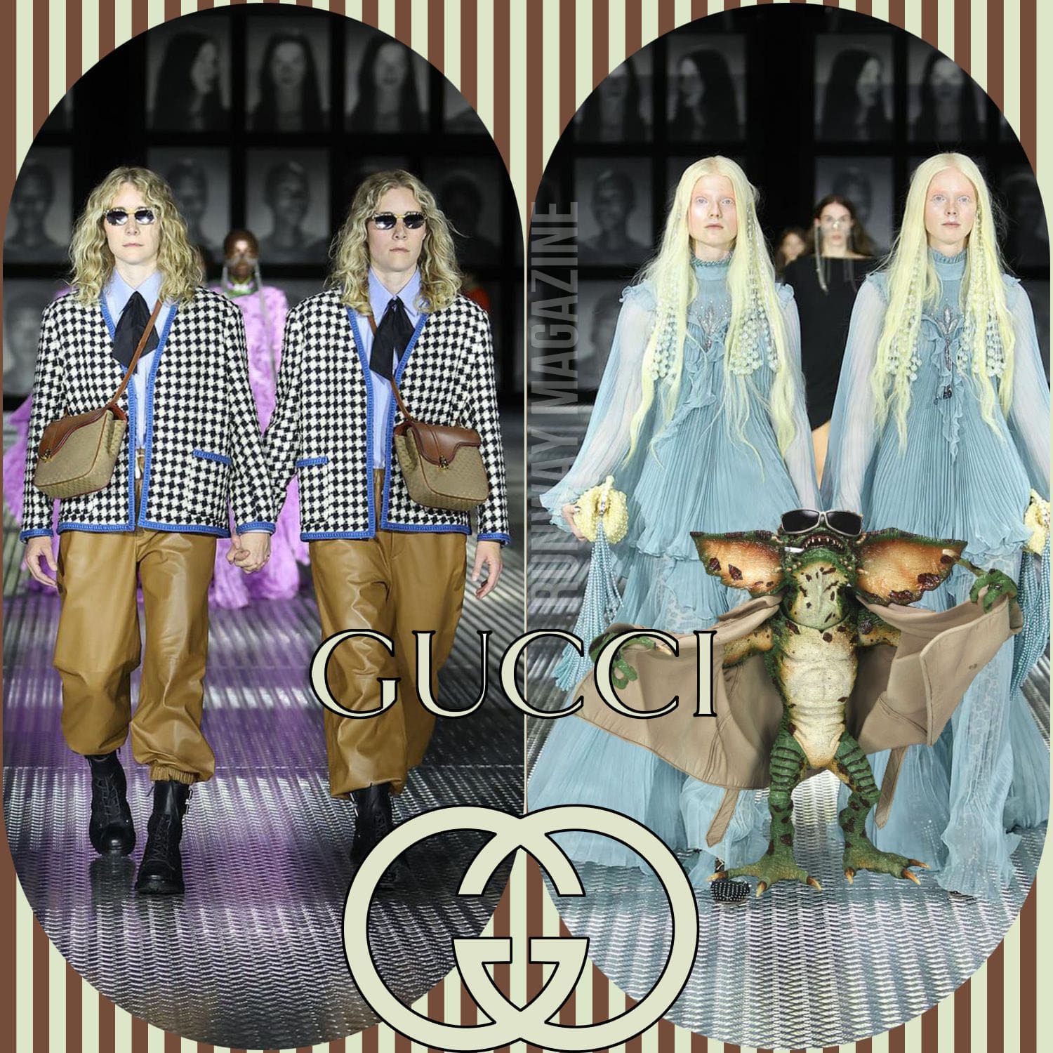 Gucci Primavera Verão 2023 Twinsburg Runway revista