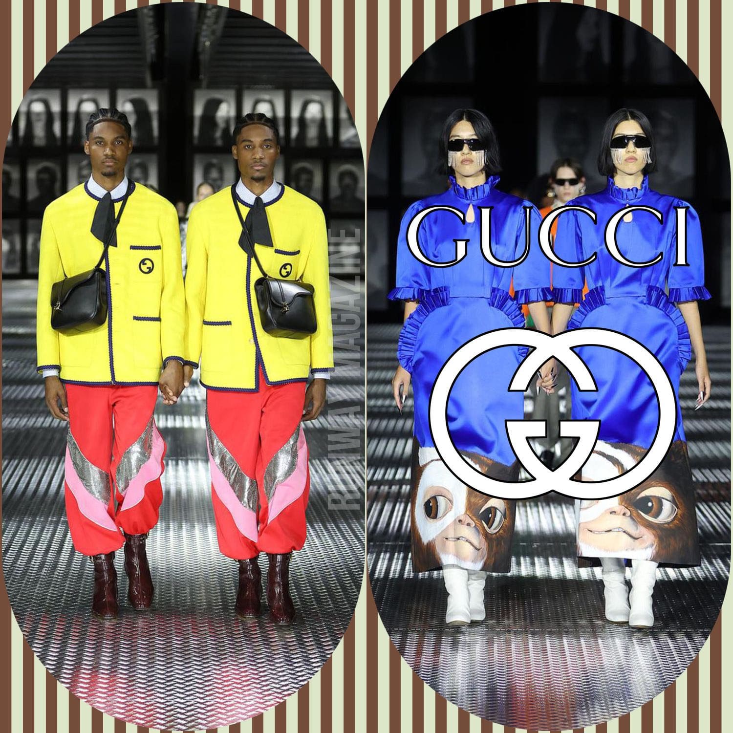 Gucci Primavera Verão 2023 Twinsburg Runway revista
