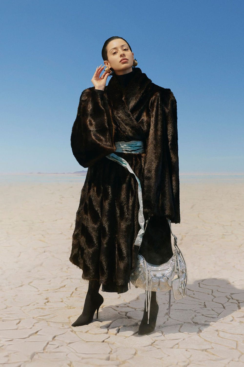 Alexa for Balenciaga Winter 2022 Campaign