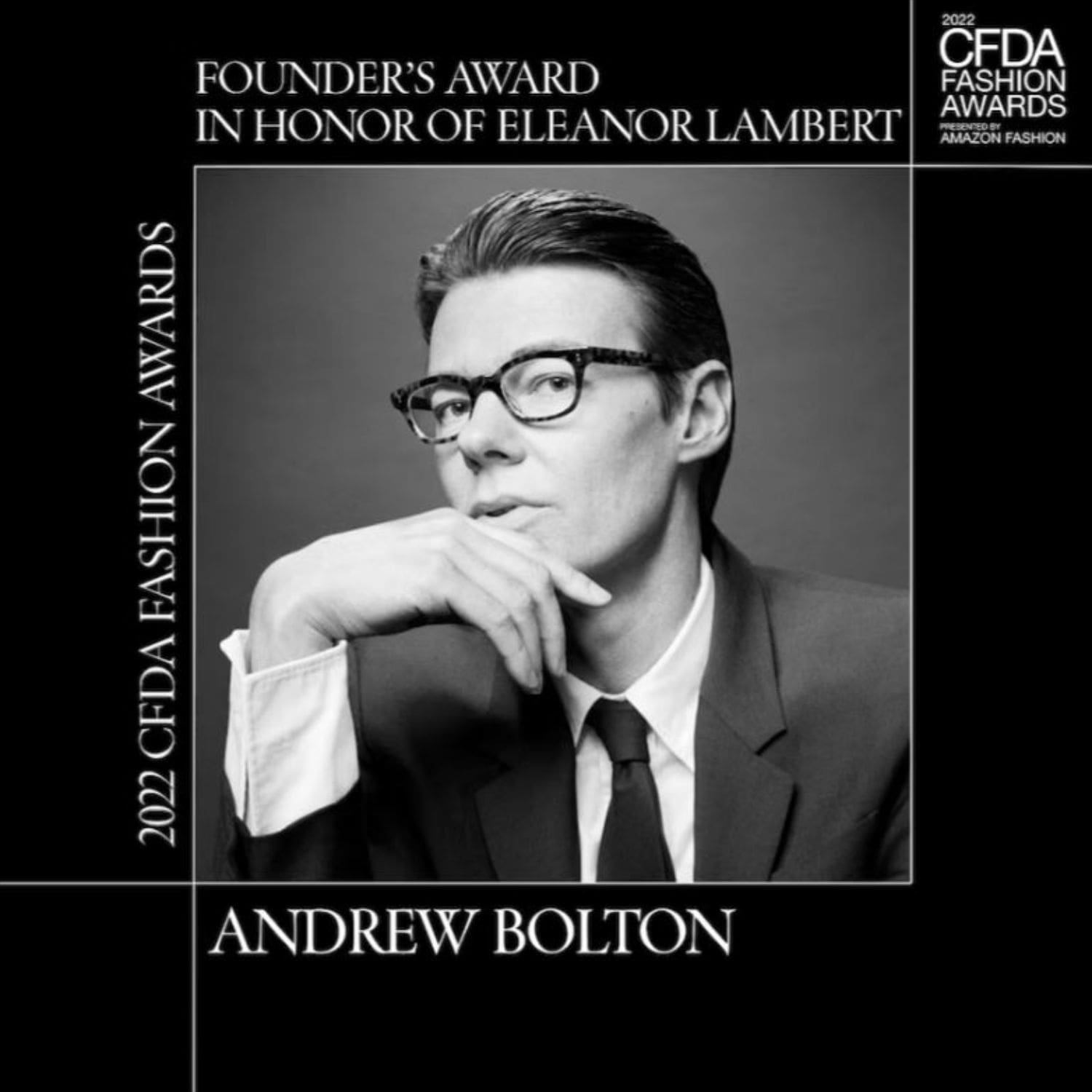 CFDA Fashion Awards 2022 - Andrew Bolton