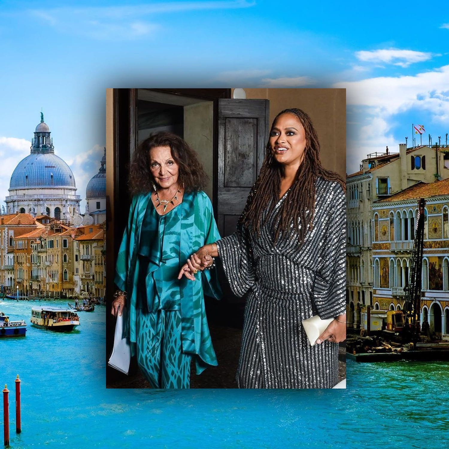 DVF Awards Venice 2022でのダイアン・フォン・ファステンバーグ