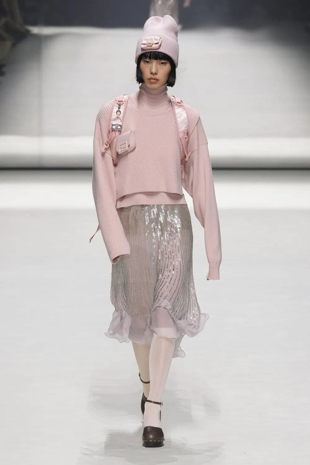 Fendi Resort 2023 - 25 anni Fendi Baguette New York Runway Magazine
