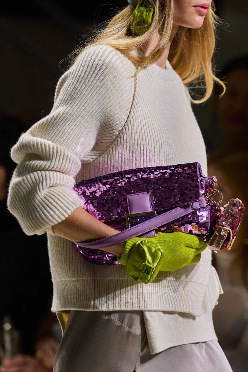 芬迪春季 2023 - Fendi Baguette New York 25 周年 详情 Runway 杂志