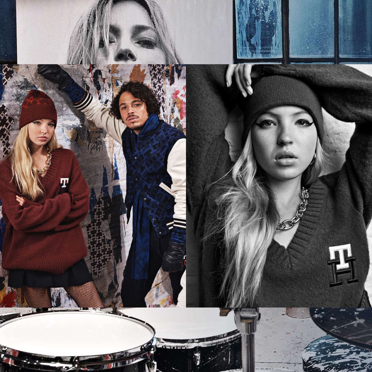 ケイト&ライラ・モス、アンソニー・ラモスがトミー ヒルフィガーに登場 - トミー ファクトリー - 2022年秋 -2023 Runway 雑誌