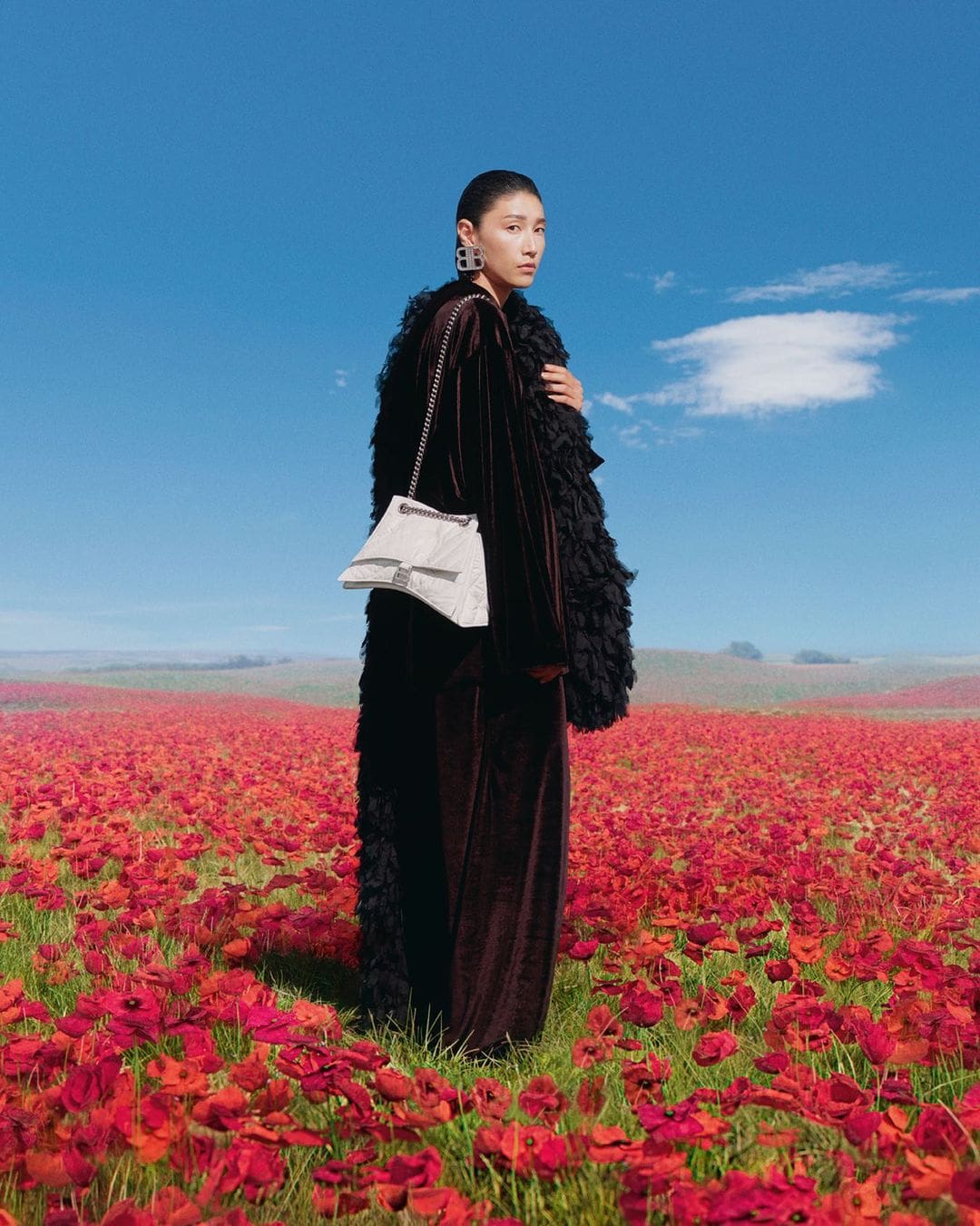 Yeon Koung for Balenciaga Winter 2022 Campaign