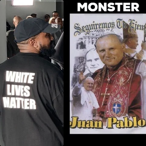 1 YZYSZN9 White Lives Matter Kanye West überrascht die Yeezy-Modenschau in Paris