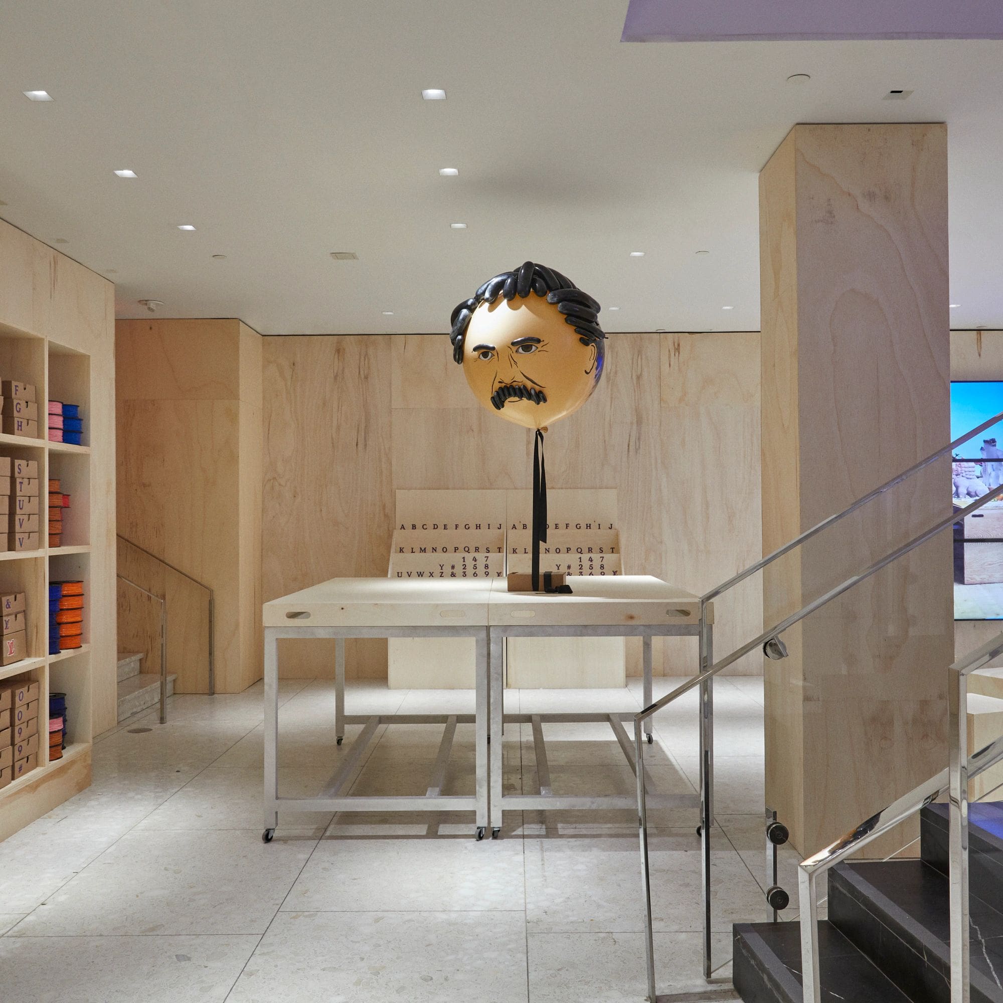2 Louis Vuitton in New York exhibition Barneys Workshop