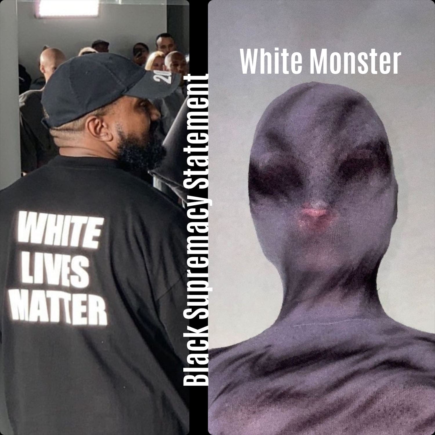 YZYSZN9,白人的命也是命,Kanye West 的黑人至上宣言,惊喜 Yeezy 时装秀巴黎