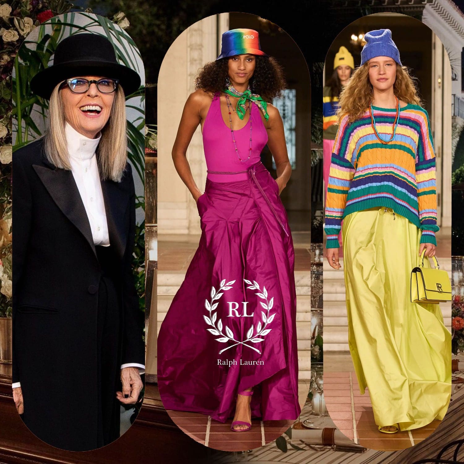 5 Diane Keaton at Ralph Lauren Spring Summer 2023 Runway Magazine