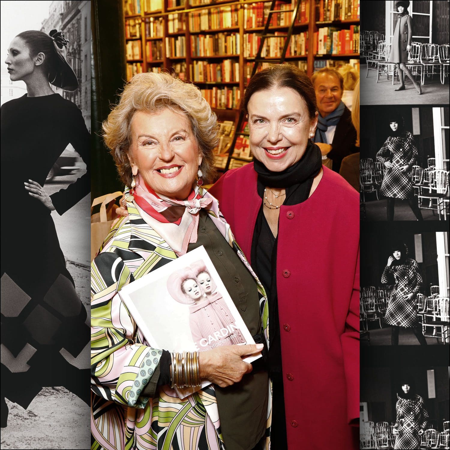 En la firma de libros Pierre Cardin Mode Mythe Modernitee 2