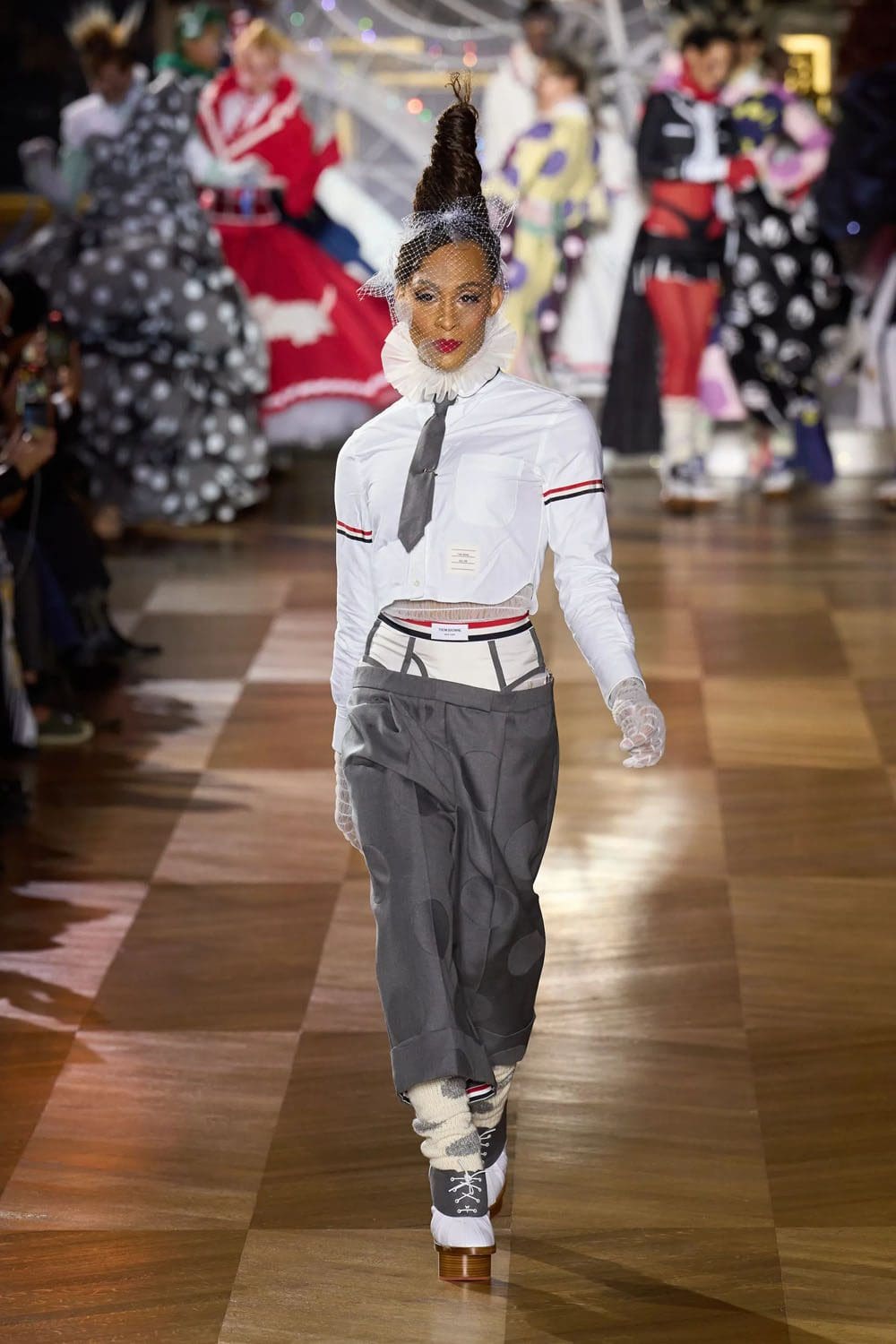 Thom Browne Primavera Verão 2023 pronto para vestir Runway Revista 79