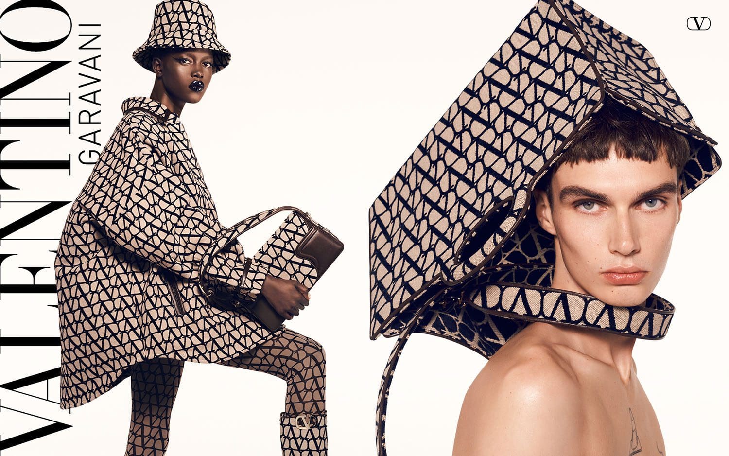 Valentino Iconographic canvas Resort 2023 Runway Magazine