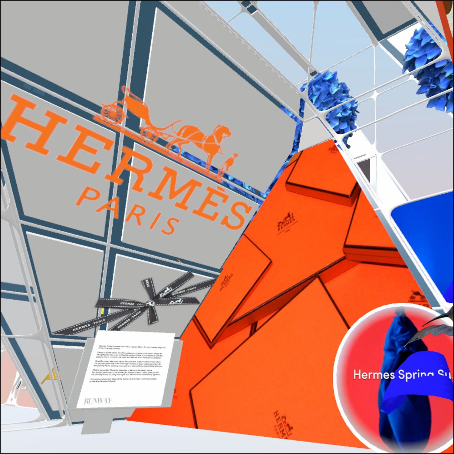 7 IP und das Metaversum von Eleonora Rosati Hermes 2023 by Runway Magazin Metaverse